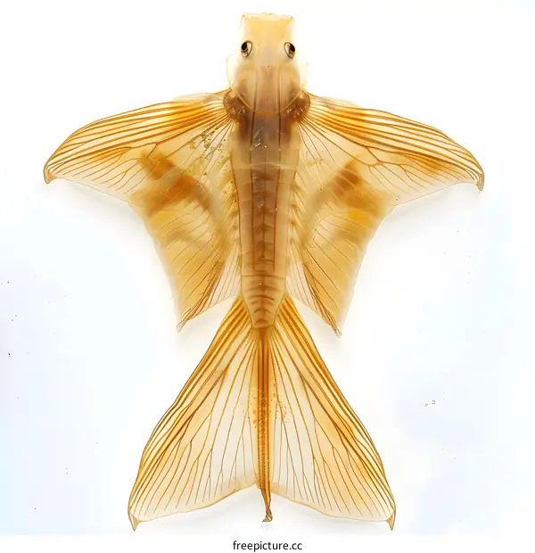 Preserved Longfin Armored Catfish Specimen