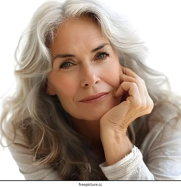 Portrait of a Beautiful Senior Woman