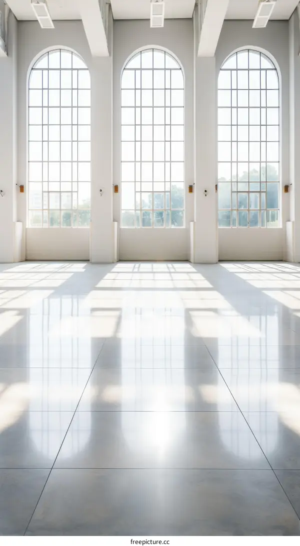 Bright and Airy Sunlit Room with Large Windows