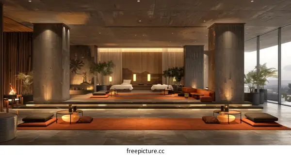 Luxury Hotel Lobby Interior Design
