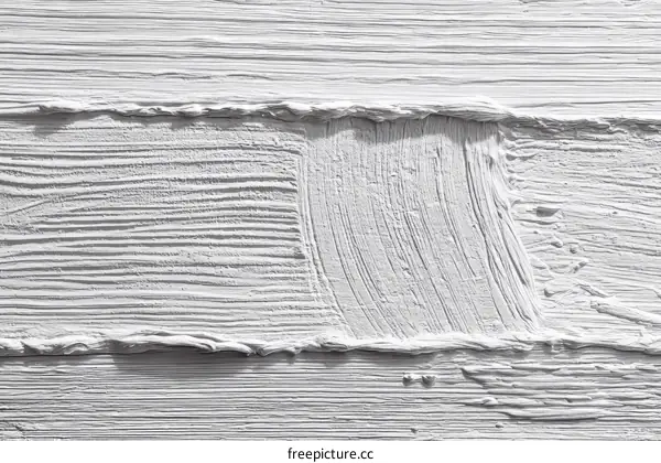 Abstract Texture of White Plaster Wall