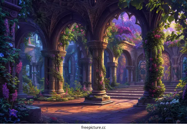 Mystical Garden Ruins