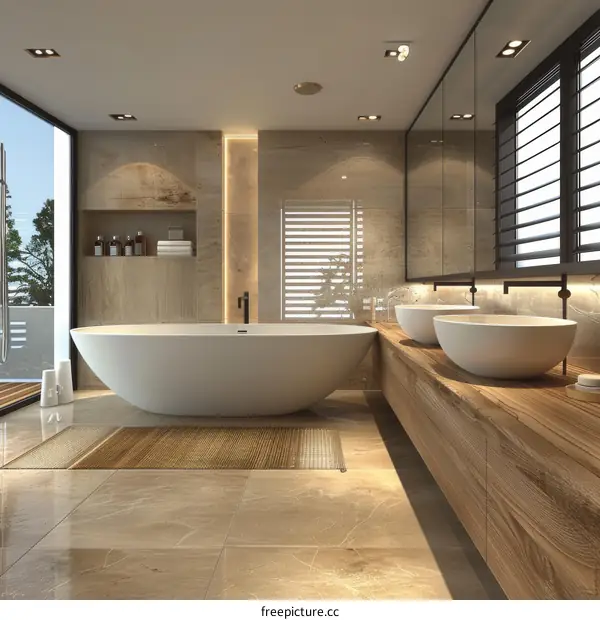 Modern Luxury Bathroom Interior Design