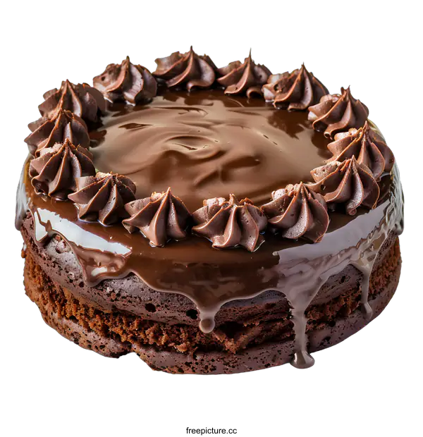 [Transparent Background PNG]Delicious Chocolate Cake