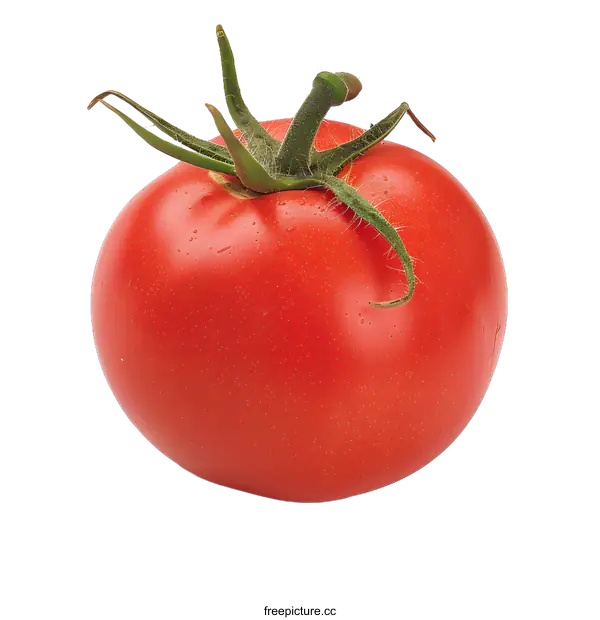 [Transparent Background PNG]Red Tomato Isolated On White Background