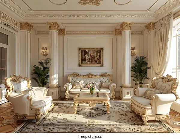 Luxurious living room