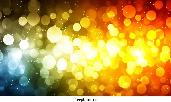 Abstract Bokeh Background Design
