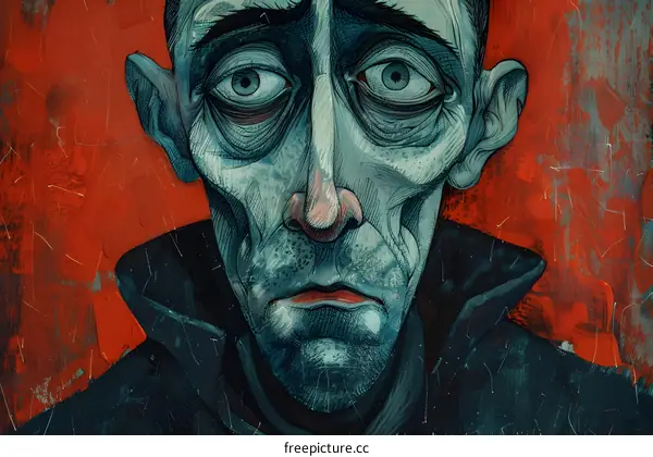 Portrait of a Melancholy Man