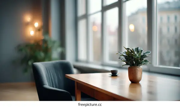 Cozy Modern Interior by the Window