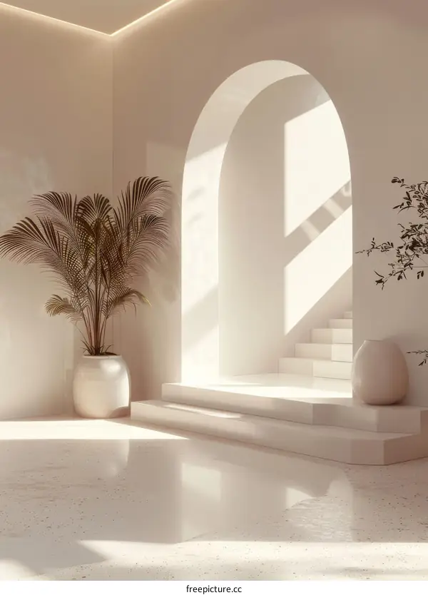 Minimalist Interior Design with Natural Light