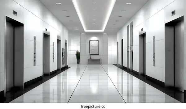 Modern Elevator Lobby Interior Design