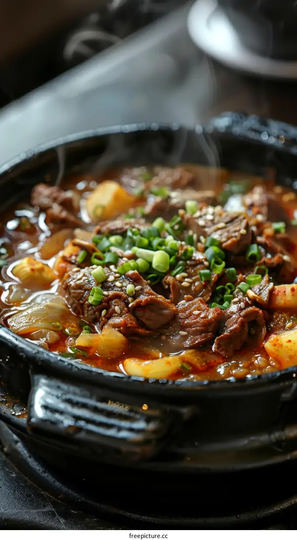 Korean Short Rib Stew (Galbi-jjim)