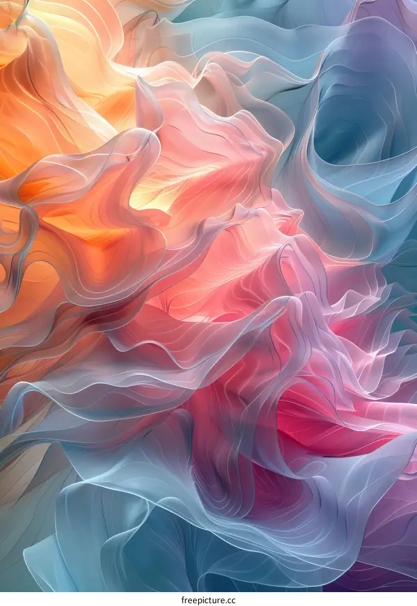 Vivid Abstract Painting