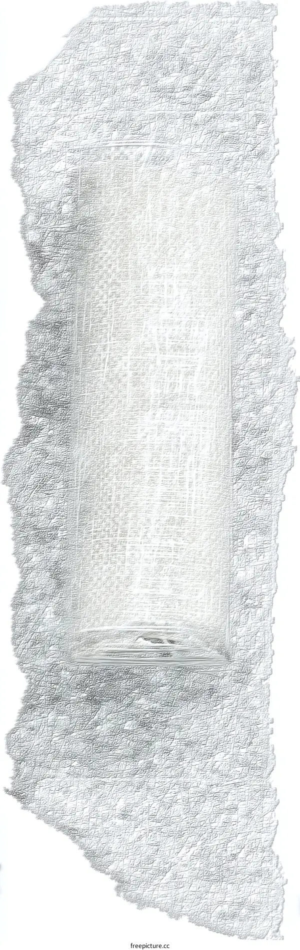 White Cleaning Mop Head Roll Illustration