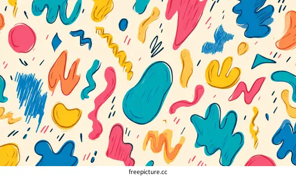 Abstract Colorful Pattern Design