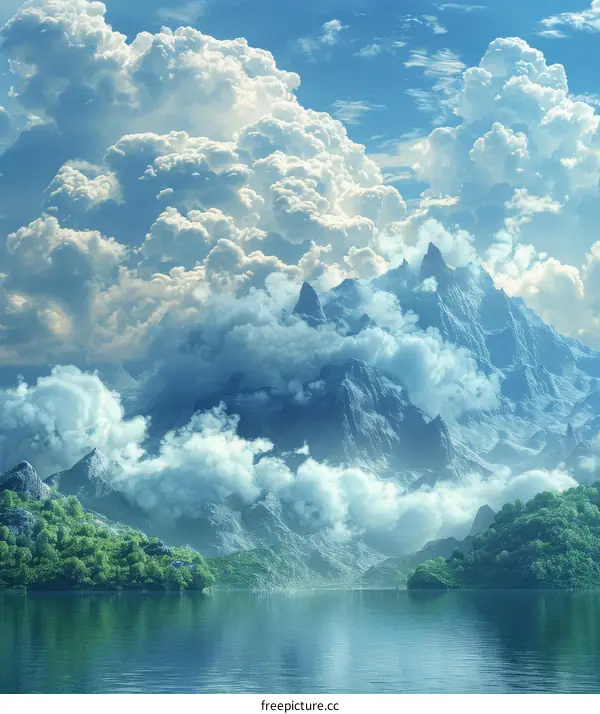 Majestic Landscape Panorama