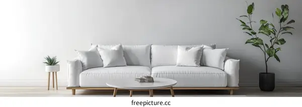 Modern Minimalist Living Room Interior Design