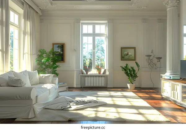 European-style living room