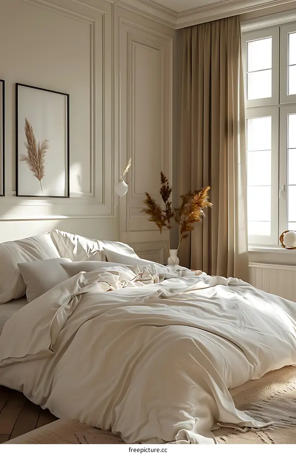 Scandinavian Modern Minimalist Bedroom