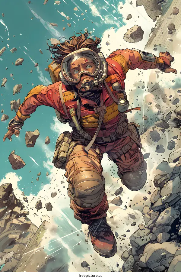 Spaceman Falls Through the Sky