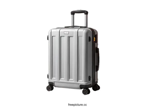 [Transparent Background PNG]Modern Travel Suitcase Design