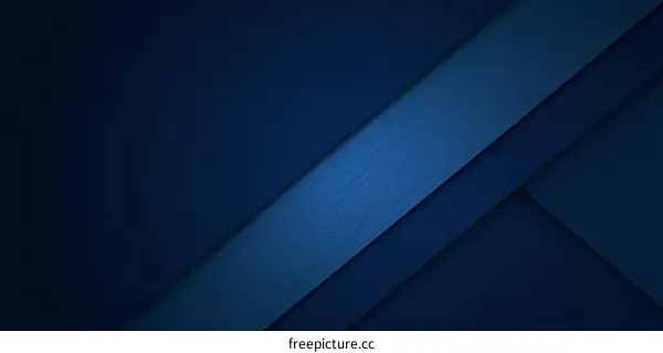 Abstract Dark Blue Geometric Design Background