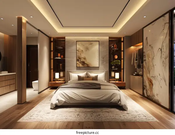 Modern Elegant Bedroom Interior Design