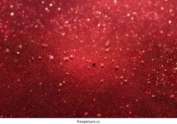 Sparkling Red Background Texture