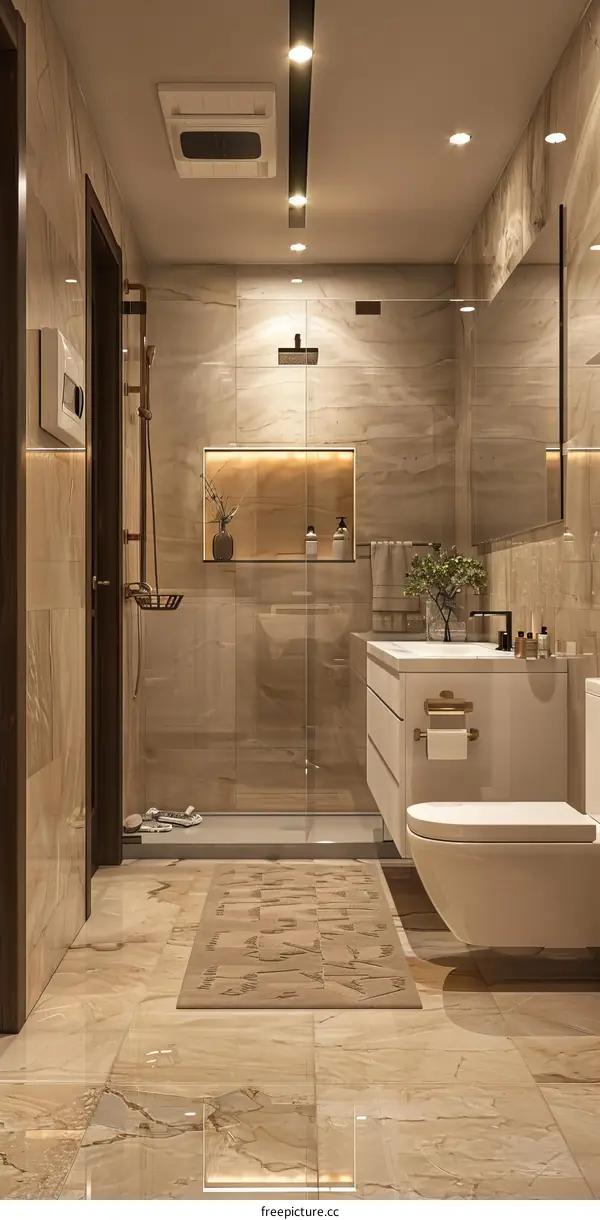 Modern Minimalist Bathroom Design