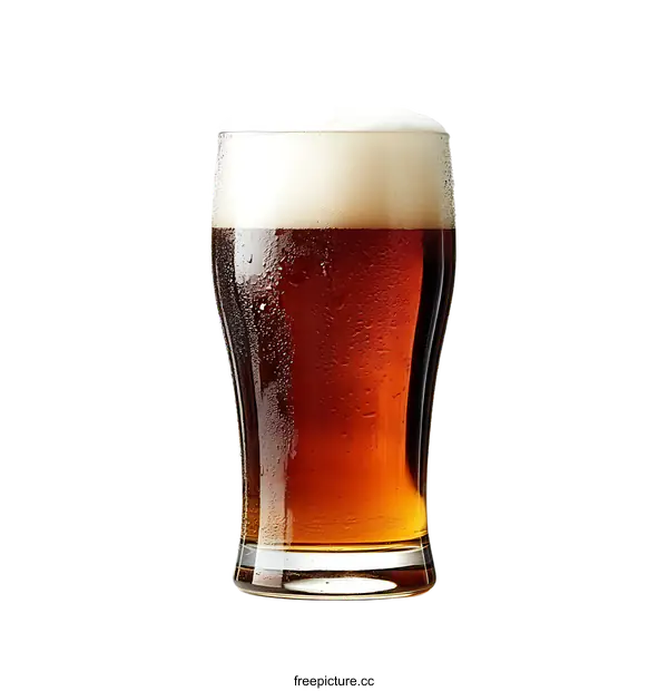 [Transparent Background PNG]Cold Beer in a Glass
