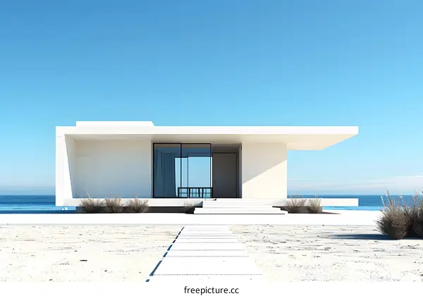 Modern Beach House with Ocean View