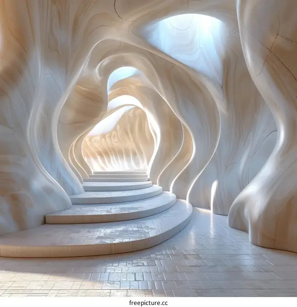 Abstract Modern Architecture Interior Design