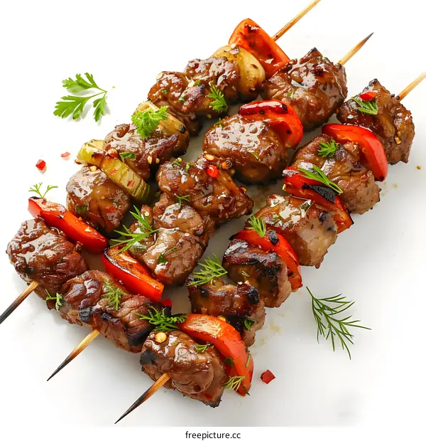 Beef shish kebab