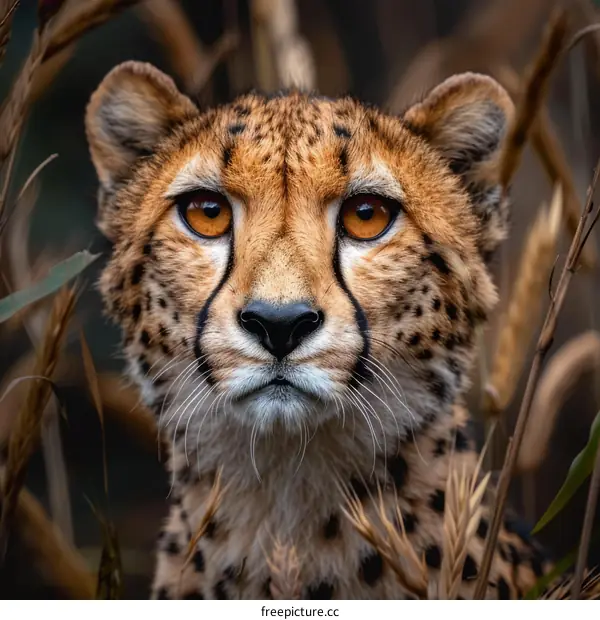 Portrait of a Cheetah