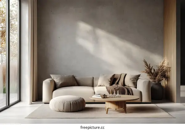 Modern Minimalist Living Room Interior Design