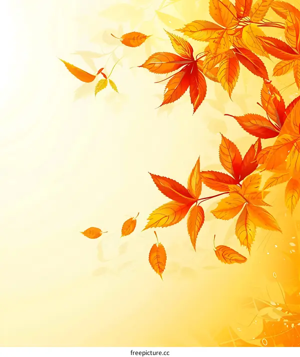 Autumn Leaves Background Design