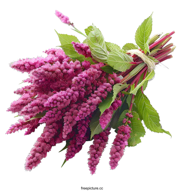 [Transparent Background PNG]A bouquet of amaranth flowers