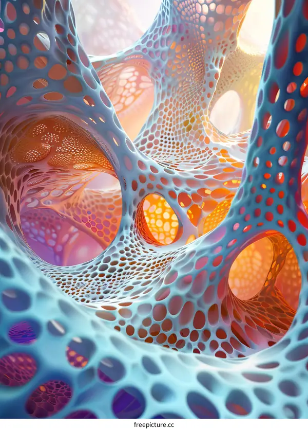 Abstract Organic Structure