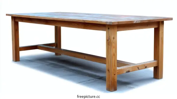 Rustic Wooden Dining Table