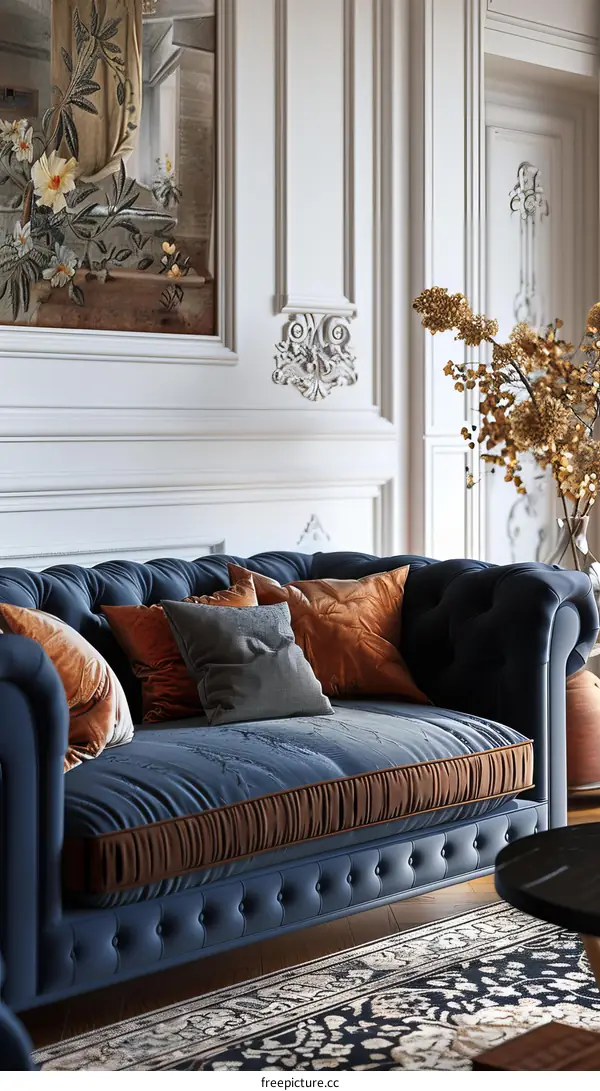 European style living room