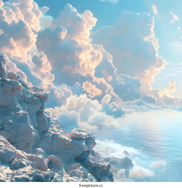 Sky City on the Cliff