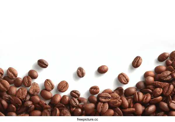 [Transparent Background PNG]Roasted Coffee Beans Background