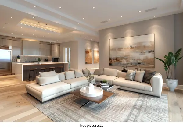 Modern Minimalist Living Room Design