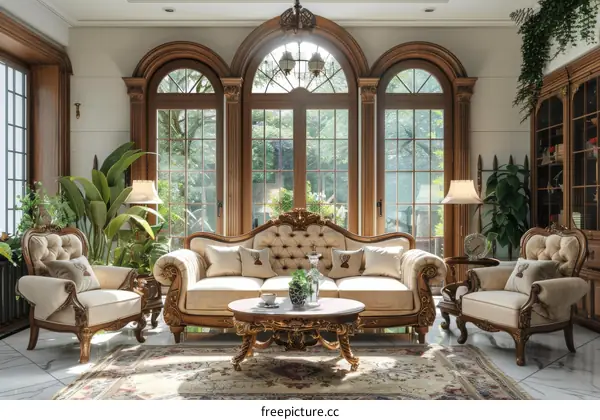 European-style living room