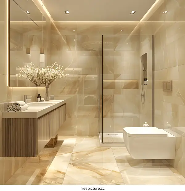 Bathroom effect picture