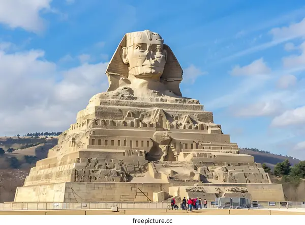 The Sphinx Sculpture in Turkey