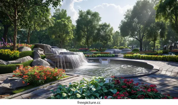 Garden Landscape Design Renderings:  Visualizing Outdoor Spaces