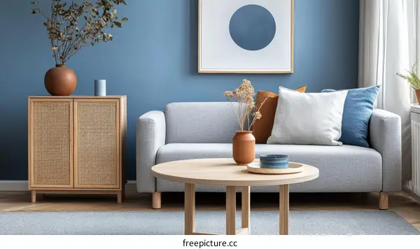 Modern Scandinavian Living Room Interior Design