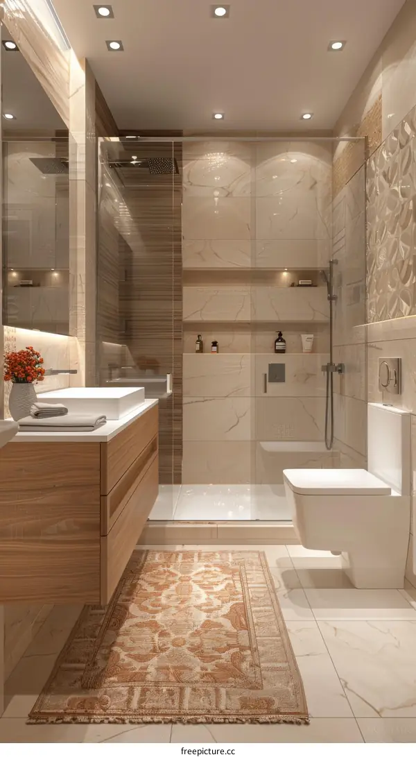 Modern Luxury Bathroom Interior Design