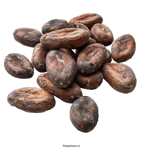 [Transparent Background PNG]cocoa beans